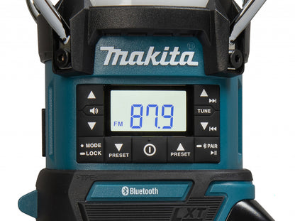 MAKITA LXT Laterna / Radio Makita DMR057, 18V / Bluetooth, USB