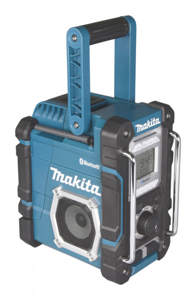 MAKITA Radio, darbojas ar visiem Makita akumulatoriem 7,2 - 18V; Bluetooth and USB