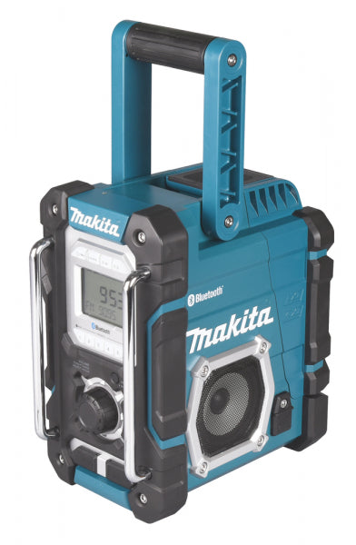 MAKITA Radio, darbojas ar visiem Makita akumulatoriem 7,2 - 18V; Bluetooth and USB