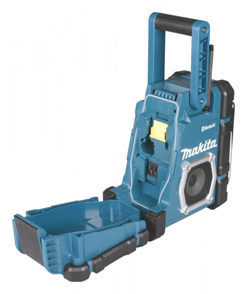 MAKITA Radio, darbojas ar visiem Makita akumulatoriem 7,2 - 18V; Bluetooth and USB